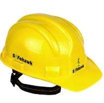 SAFEHAWK HDPE Yellow Ratchet Safety Helmets Executive Safety Helmet_0