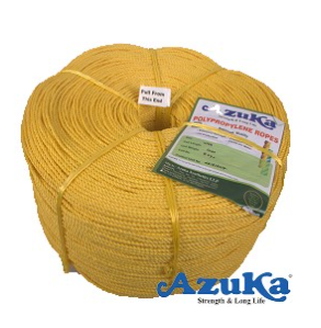 AZUKA Polypropylene OFC Pulling 4 mm Ropes Yellow_0