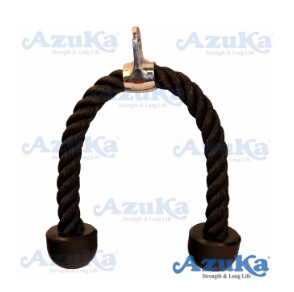 AZUKA Polypropylene Tricep 4 - 32 mm Ropes Black_0