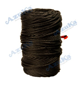 AZUKA Polypropylene Mining Twine 4 mm Ropes Black_0