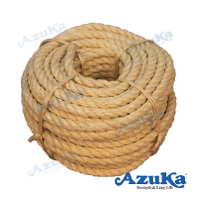 AZUKA Polypropylene Poly-Hemp 4 - 32 mm Ropes Brown_0