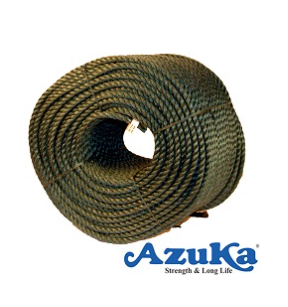 AZUKA Polypropylene Braided 4 - 32 mm Ropes Olive Green_0