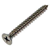 Flat M10 10 mm Self Tapping Screws Mild Steel_0
