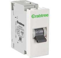 Crabtree 10 A SP Mini MCB C Series 3 kA Single Pole 10 A B MCB_0