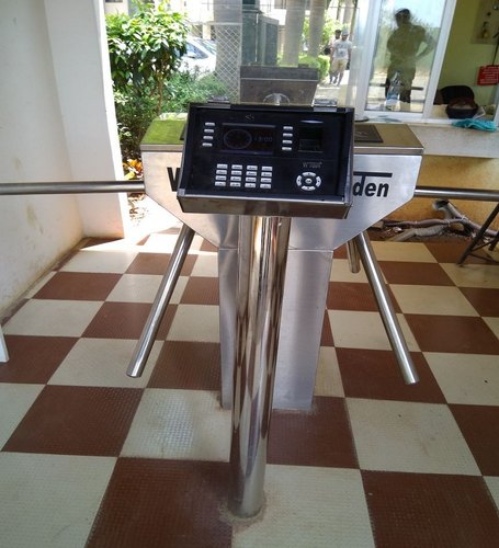 Warden WS2200 Two passage uni- direction Turnstile Gate 50 cm_1