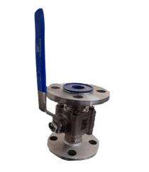 15 - 150 mm Manual Cast Iron Ball Valves Flanged ANSI B16.5 Three Piece_0