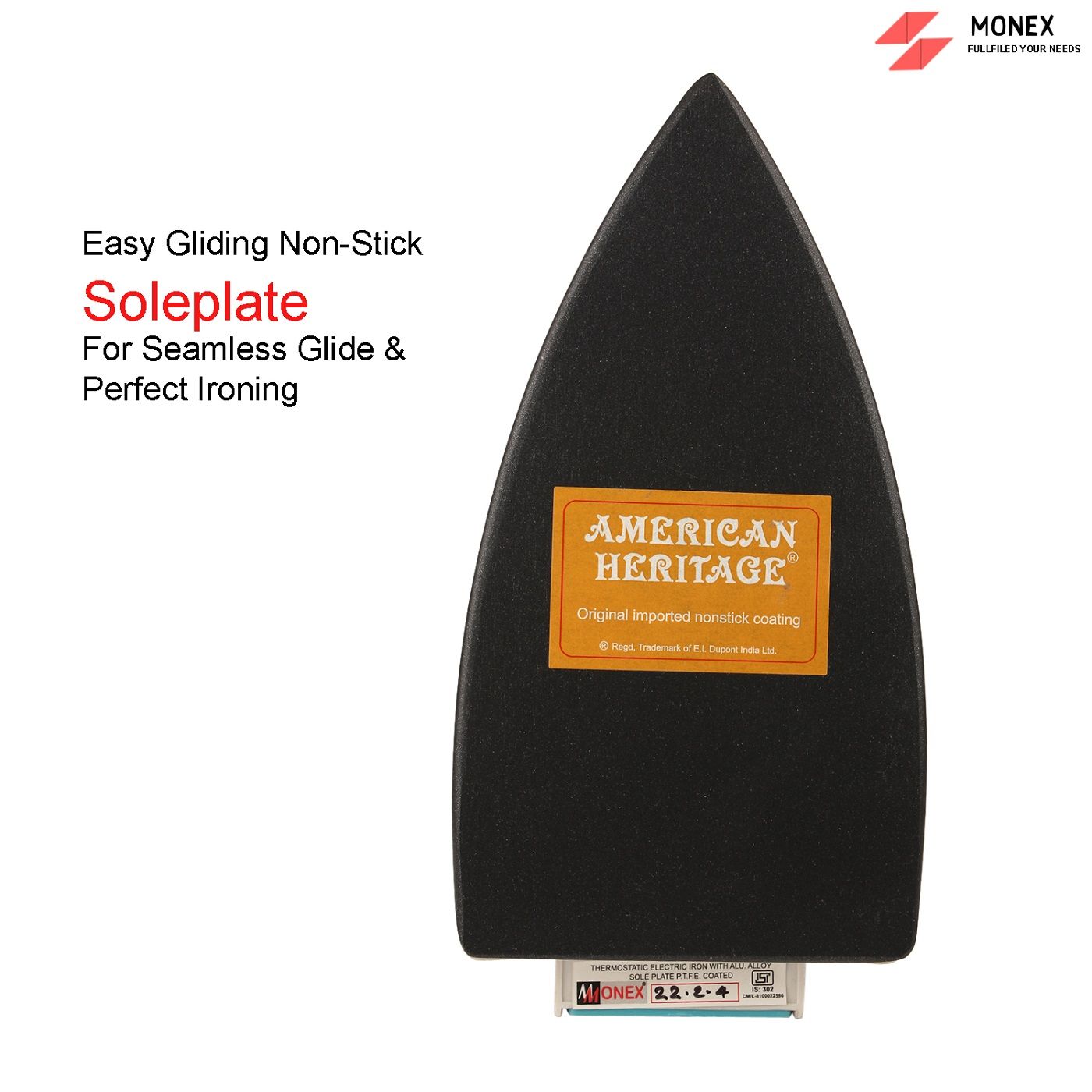 Monex EVO Blue 1000 W Dry Iron_1