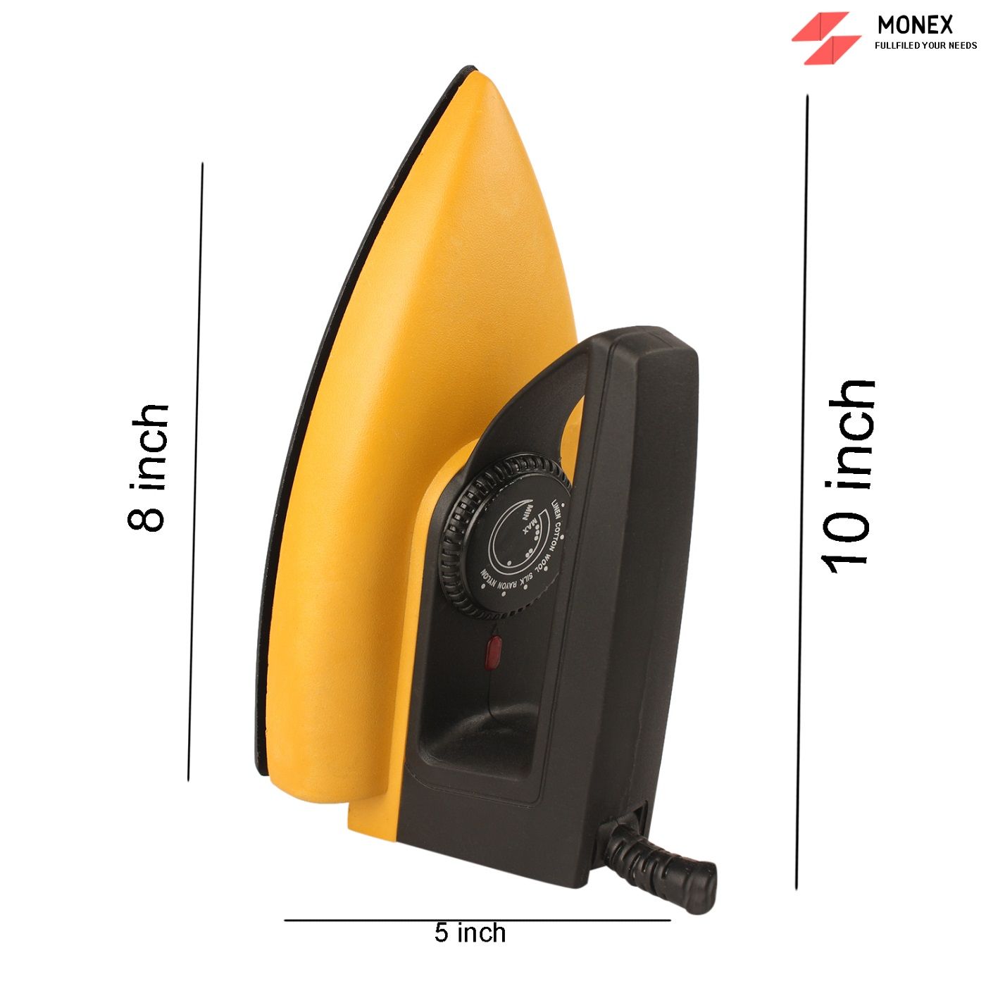 Monex EVO Yellow 1000 W Dry Iron_1