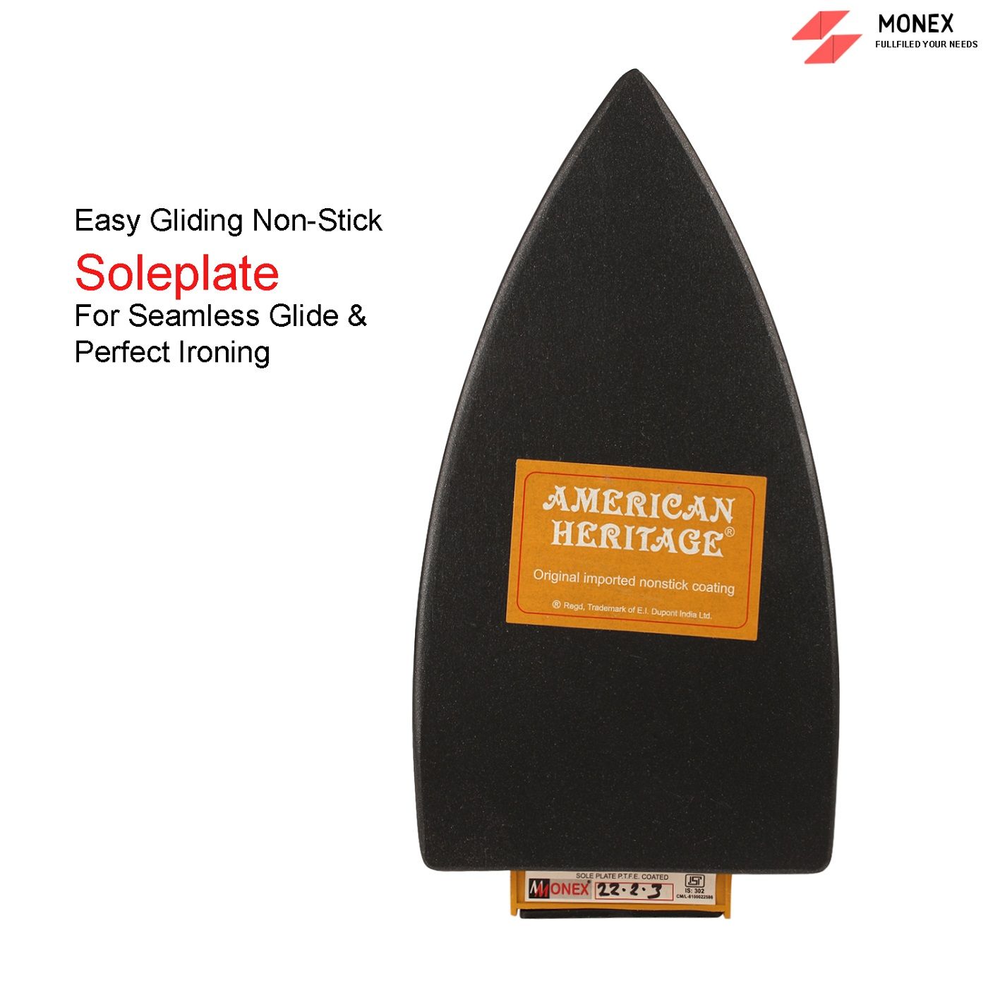 Monex EVO Yellow 1000 W Dry Iron_2