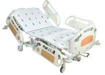 Maxcare 1005 Semi Motorised ICU Bed SS with CRCA base L-2160xW-1020xH 450-750 mm_0