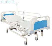 Maxcare 1006 Electrically Operated ICU Bed SS with CRCA base L-2160xW-1060xH 550-750 mm_0