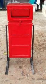 Powder Coated Bins Red 21 - 25 L FRP_0