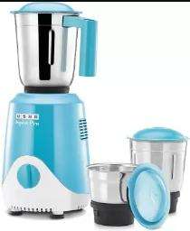 Usha Mixer Grinder 500 W 3 Jar Blue_0