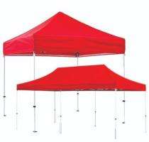 TARP AND TENTS PVC 6-10 feet Canvas Tent Red_0