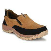 ArmaDuro ADR1003 Suede Leather Steel Toe Safety Shoes Tan_0