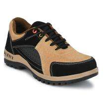 ArmaDuro ADR1006 Suede Leather Steel Toe Safety Shoes Tan and Black_0