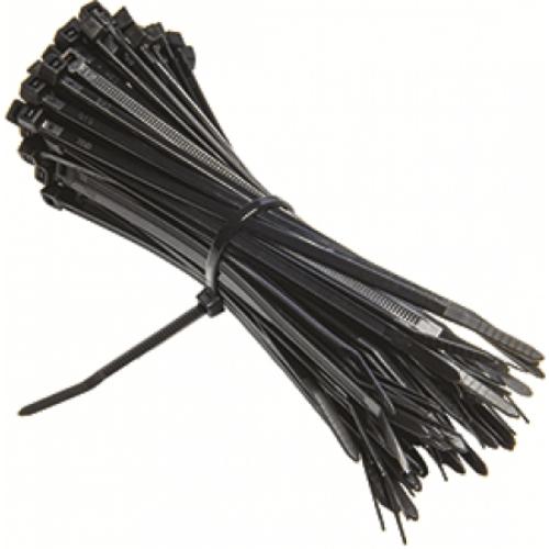 Nylon PA66 UL94V2 250 mm 3.6 mm Cable Ties Black_2