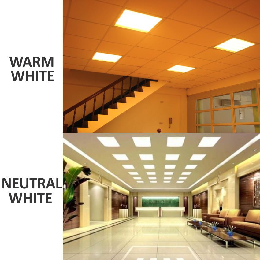 HP LED LIGHTING 15 W Square LED Panel Lights Recessed Mounted_1