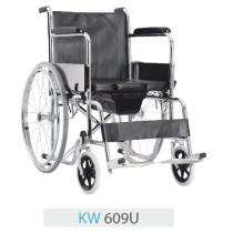 Y Care KW 609U Manual Stainless Steel Wheel Chair upto 120 kg_0
