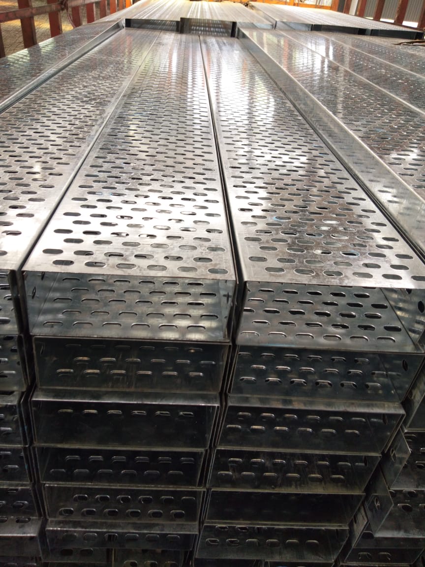 Mild Steel 2 mm 25 - 125 mm Perforated Cable Trays_1