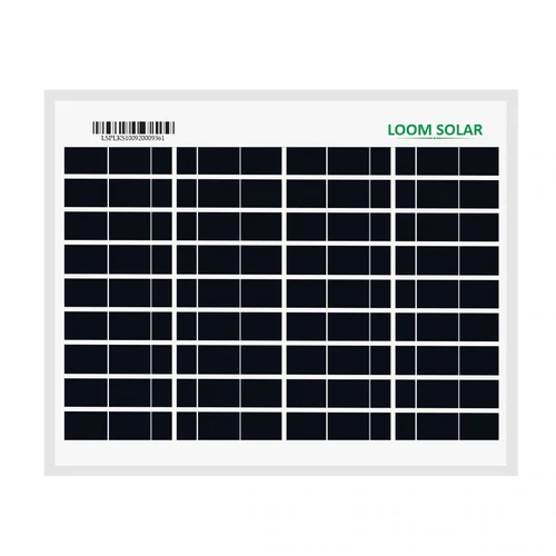LOOM SOLAR 10 W Solar Panel_0