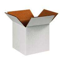 Duplex 10.98 x 4.49 x 4.49 inch 20 kg White Corrugated Boxes_0