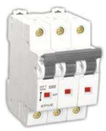 B'Five BSF-408 Three Pole 40 A C Curve MCB_0