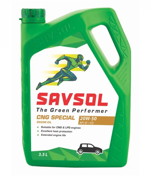 SAVSOL CNG Special Engine Oil 0.5 - 210 L_0