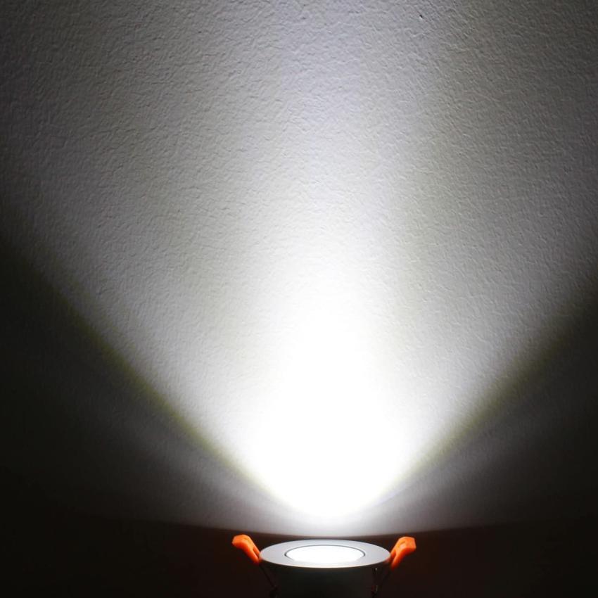 HP LED LIGHTING 7 W Round LED Panel Lights Recessed Mounted_2