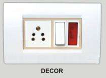 B'FIVE B-81D 18 Module White Modular Switch Plate Cover_0