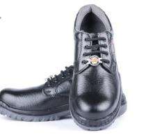 Hillson Samurai Grain Leather Steel Toe Safety Shoes Black_0