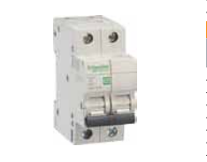 Schneider Electric EZ9F21110 Double Pole 10 A C Curve MCB_0