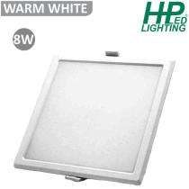 HP LED LIGHTING 8 W Square LED Panel Lights Recessed Mounted_0