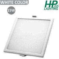 HP LED LIGHTING 15 W Square LED Panel Lights Recessed Mounted_0