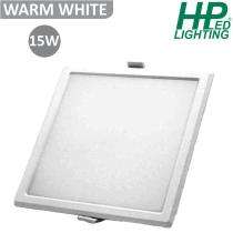 HP LED LIGHTING 15 W Square LED Panel Lights Recessed Mounted_0