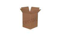CRYSTAL ENTERPRISES 5 x 4.5 x 3.5 inch 7 - 15 kg Brown Corrugated Boxes_0