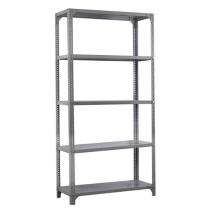 Mild Steel Angle Frame 5 Layers Industrial Racks 6.5 ft_0