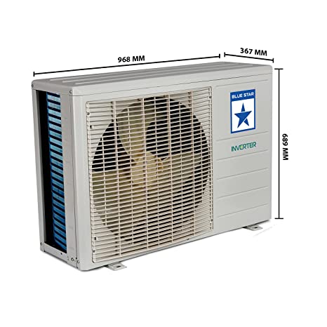 BLUE STAR 2 ton Split Inverter 1A524DLU 5 Star White Room Air Conditioner_3
