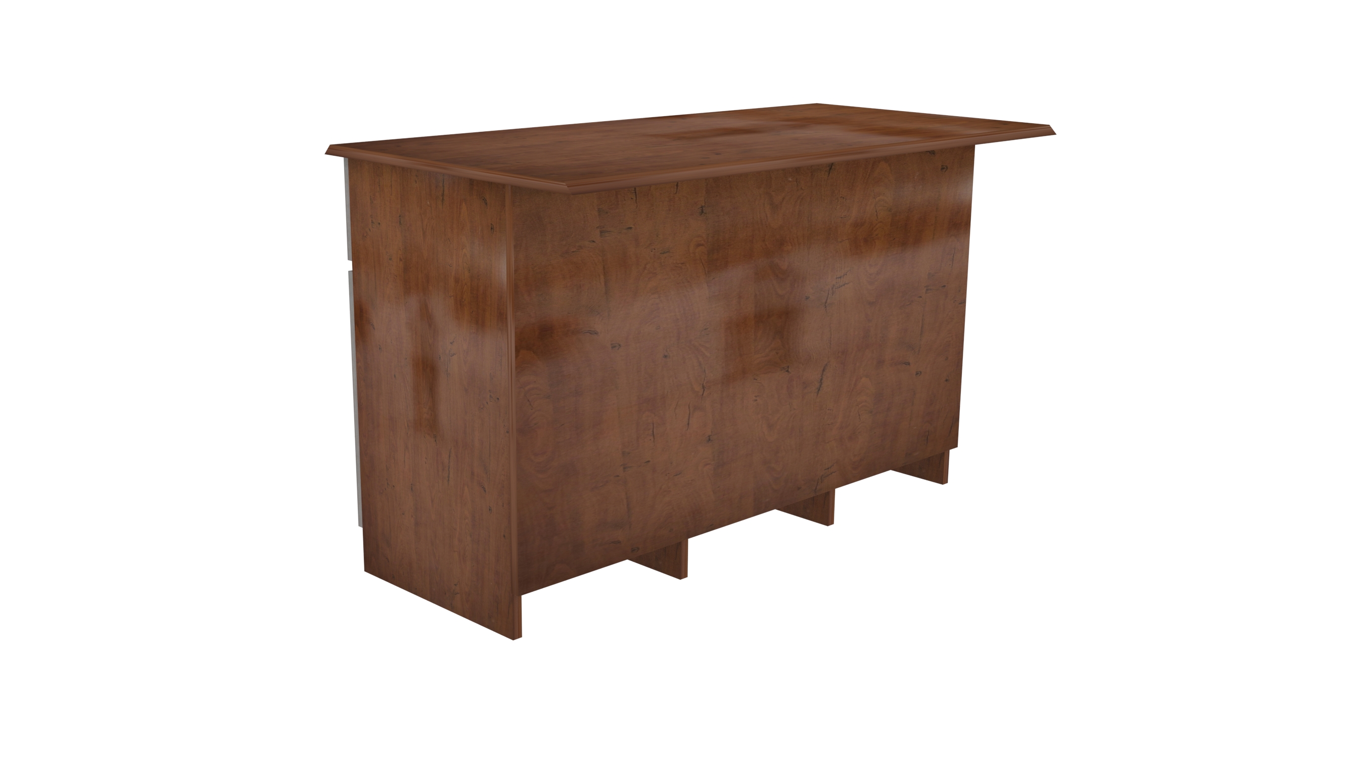 PAPILLON Executive Office Tables Brown Pre Laminated Particle Wood_1