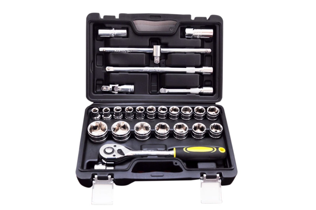 Fabtul 27 pcs 1/2" Square Socket Set_1