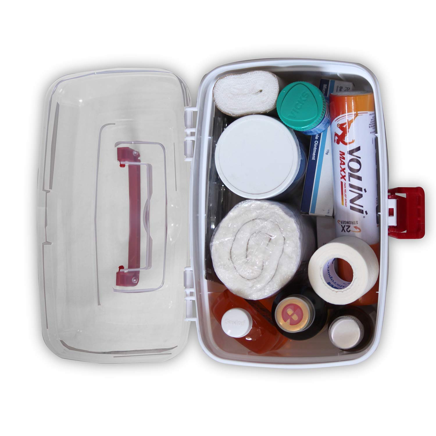 DK Home 2 x 12 x 6 mm White First Aid Box_2