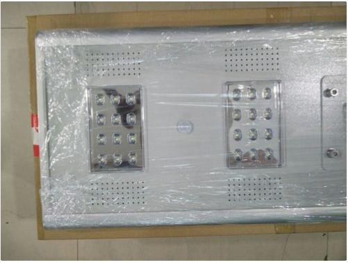 Pure, Cool, Warm White LED Iron Chrome Aluminium 20 - 150 Ah Solar Street Light_4