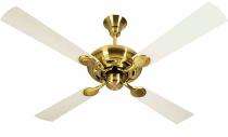 USHA Fontana Orchid 1280 mm 4 Blades 70 W Gold Ivory Ceiling Fans_0