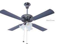 Crompton Standard 1200 mm 4 Blades 72 W Black Chrome Ceiling Fans_0