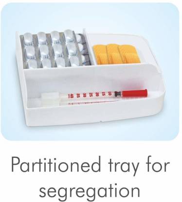 DK Industrial 2 x 12 x 6 mm White First Aid Box_1