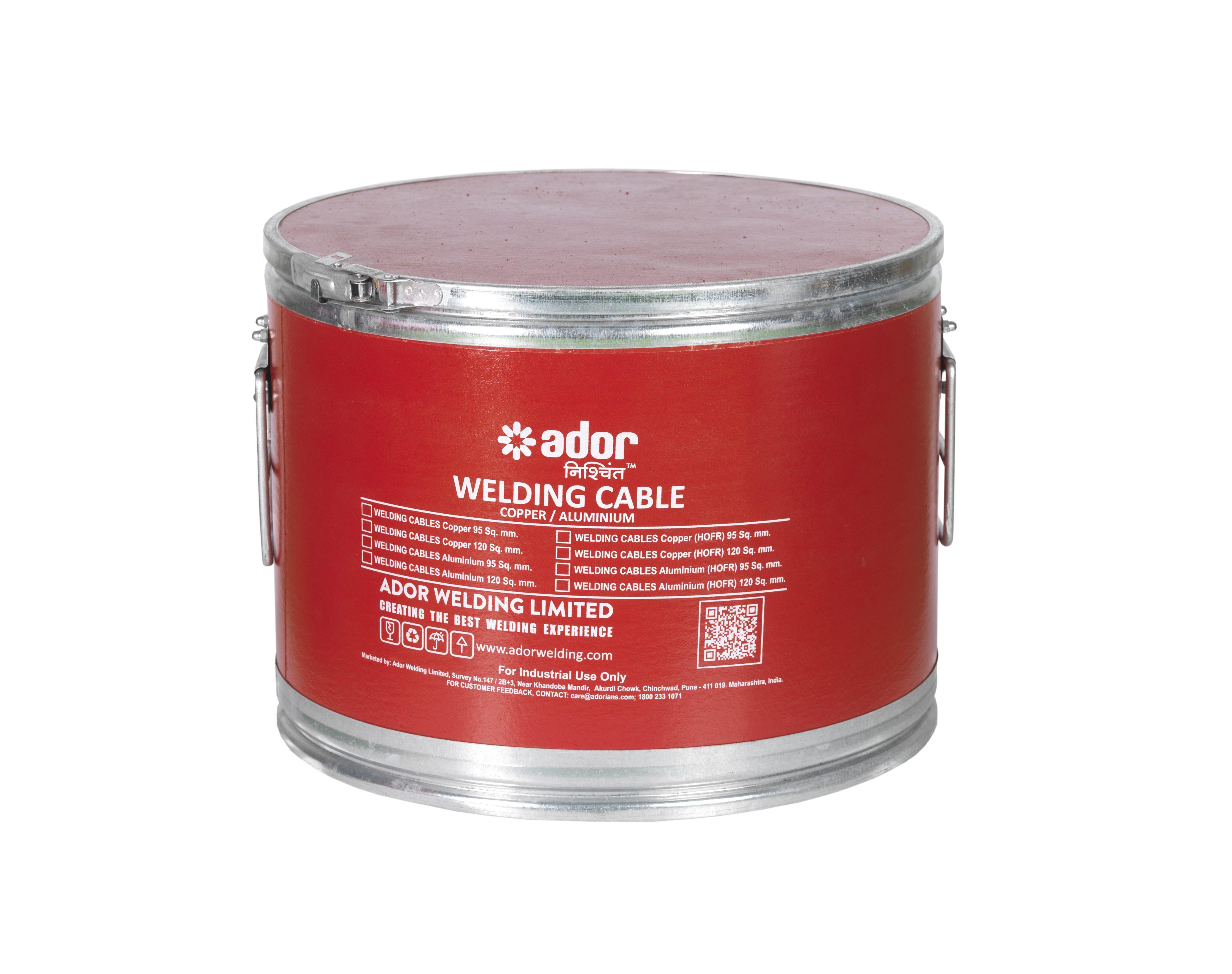 Ador 120 sqmm Copper Rubber Type SE-1 Welding Cables_1