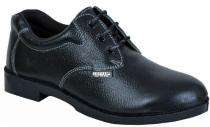 Rubber Steel Toe Safety Shoes Black_0