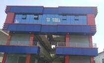 MALABAR MATERIALS Blue with Red ACP Wall Cladding 5 mm_0