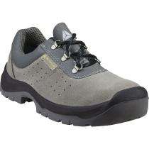 DELTAPLUS FENNEC4 S1P SRC Suede Split Leather Steel Toe Safety Shoes Grey_0