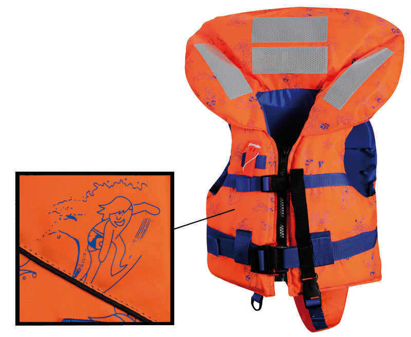 Osculati up to 25 mm Buckle Closure Nylon Fabric Life Jackets M 150N_1